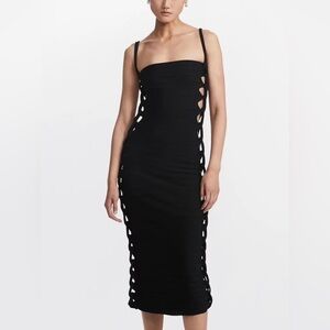Dion Lee Mirror Braid Strap Dress